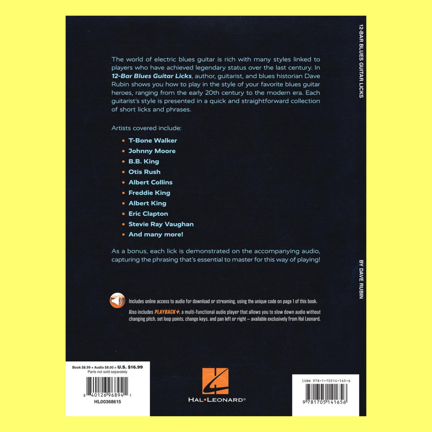Twelve-Bar Blues Guitar Licks Book
