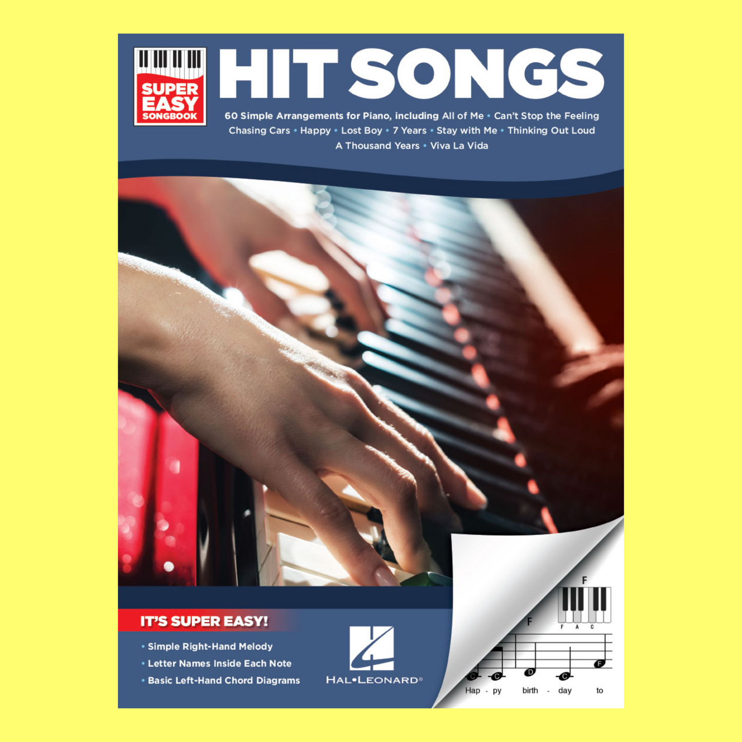 60 Hit Songs - Super Easy Piano Songbook