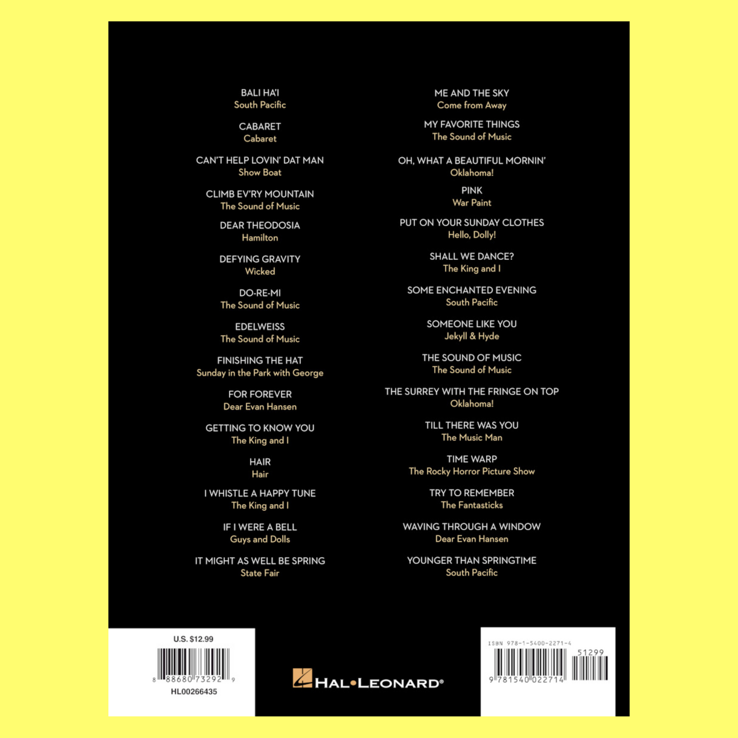 Broadways Best - EZ Play Piano Volume 16 Songbook (3rd Edition)