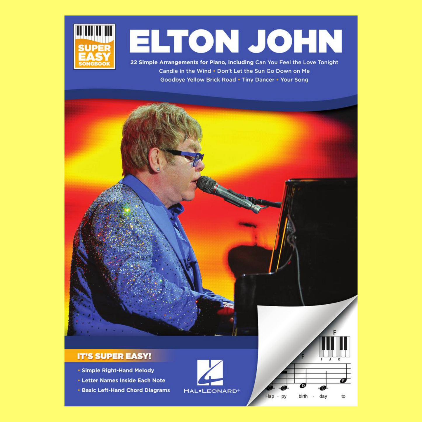 Elton John - Super Easy Piano Songbook