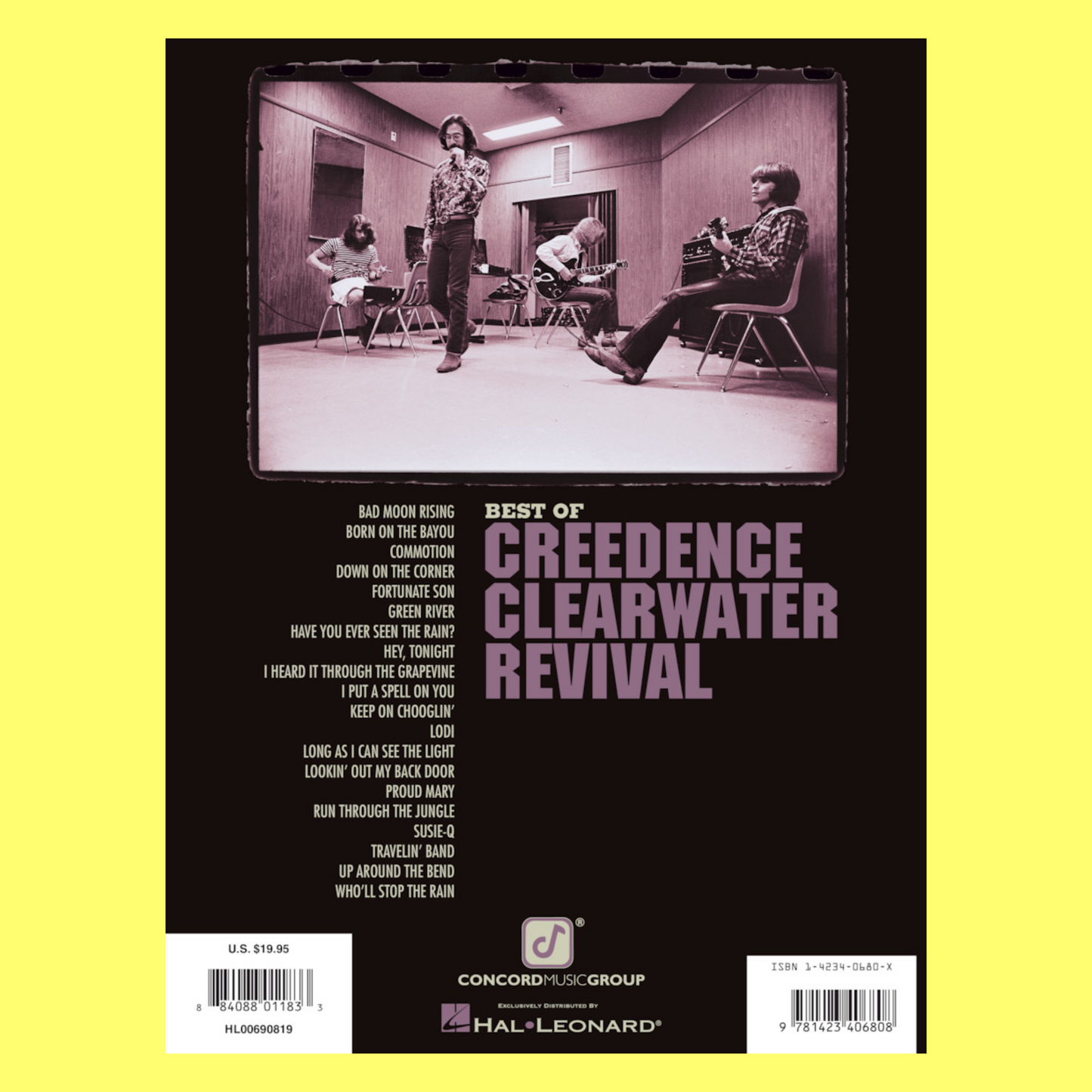 Best Of Creedence Clearwater Revival  - Guitar Tab Book