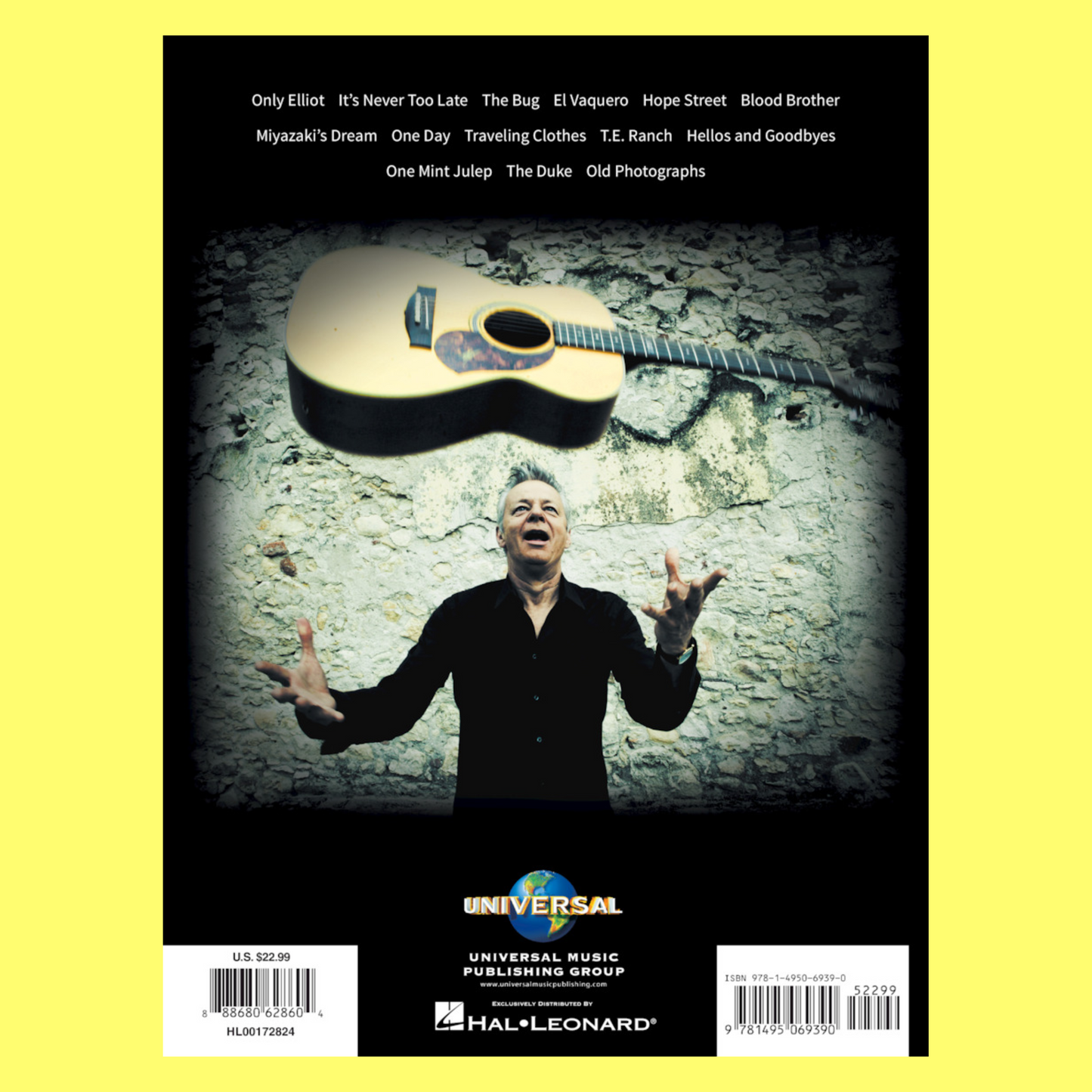Tommy Emmanuel - Its Never Too Late Guitar Tab Book