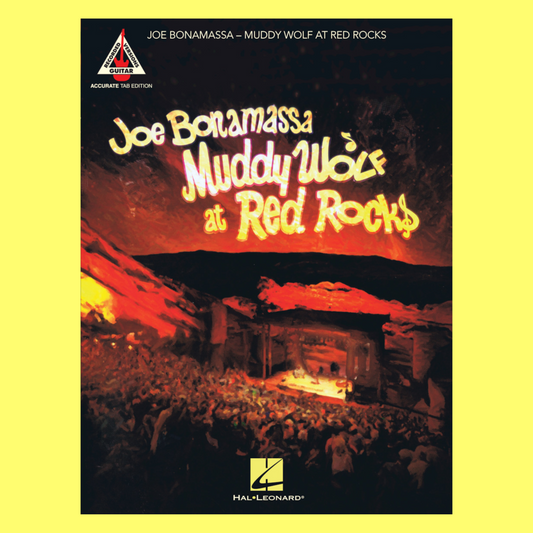 Joe Bonamassa - Muddy Wolf At Red Rocks Tab Book