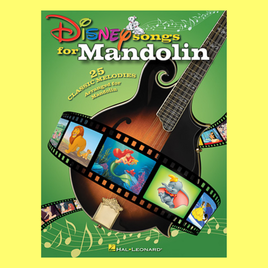 Disney Songs For Mandolin Songbook