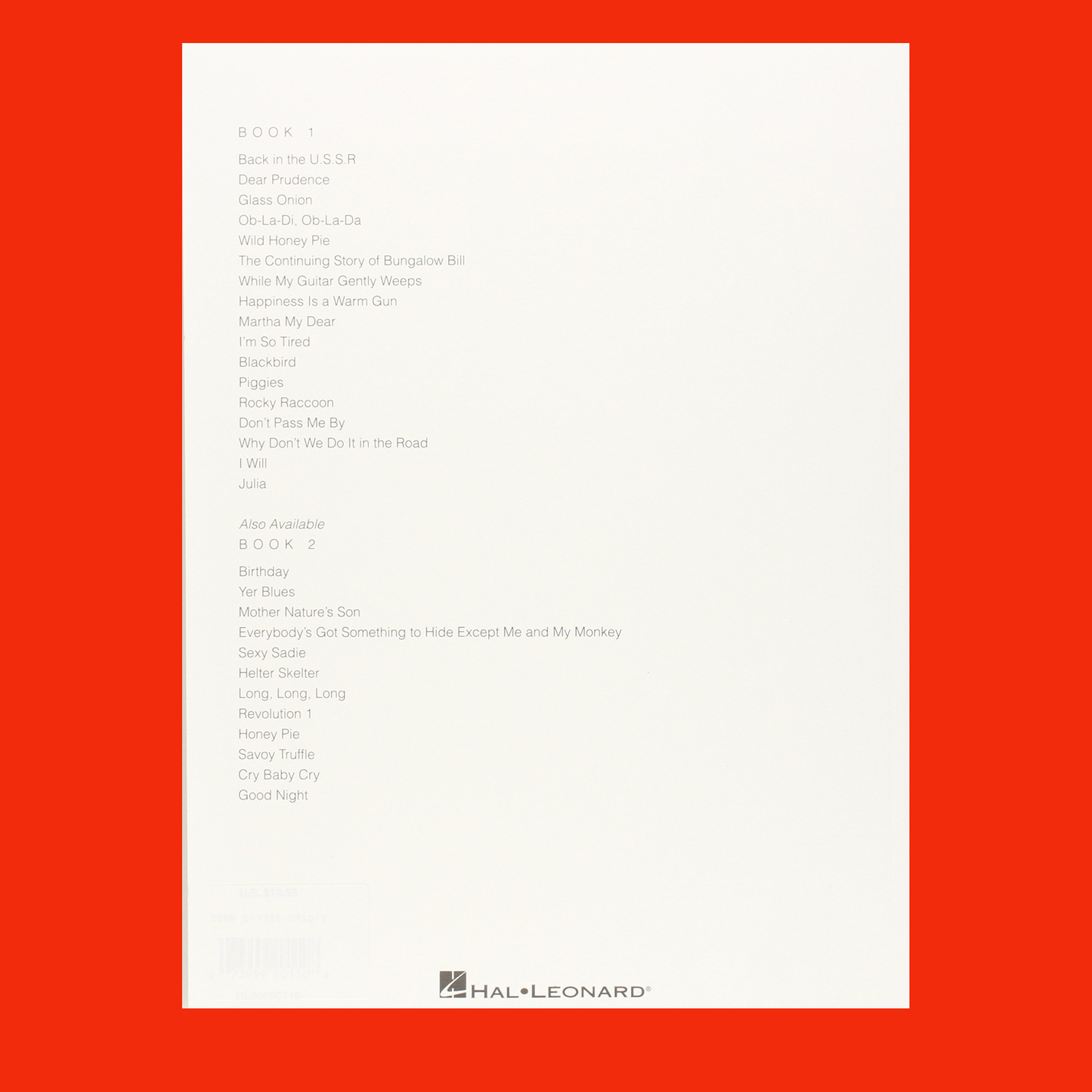 Beatles (White Album) Book 1 Guitar Tab