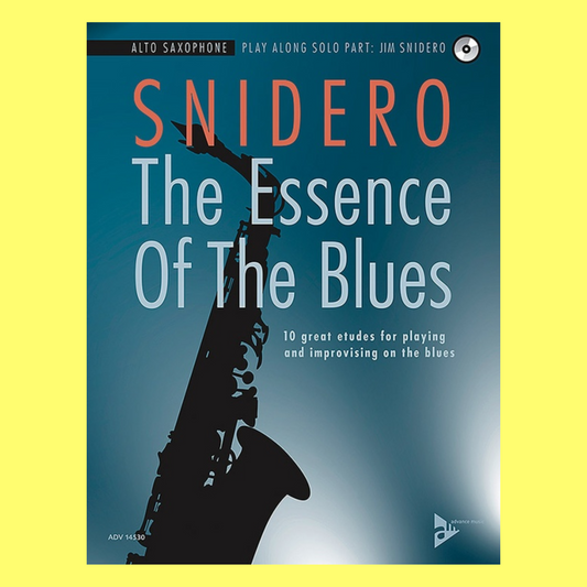 The Essence Of The Blues - Alto Saxophone Book/Cd