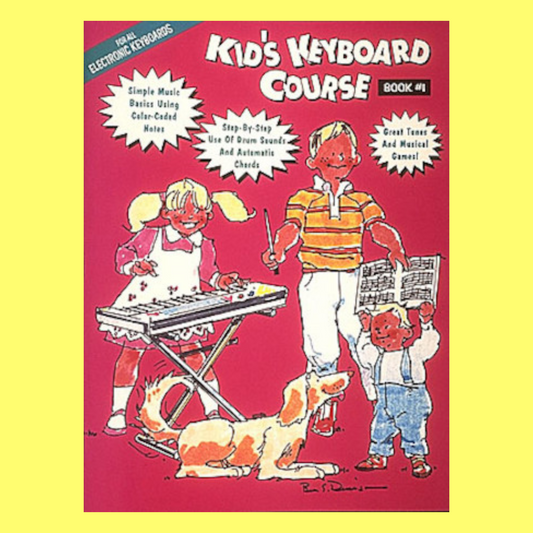 Kids Keyboard Course - Ez Play Book 1