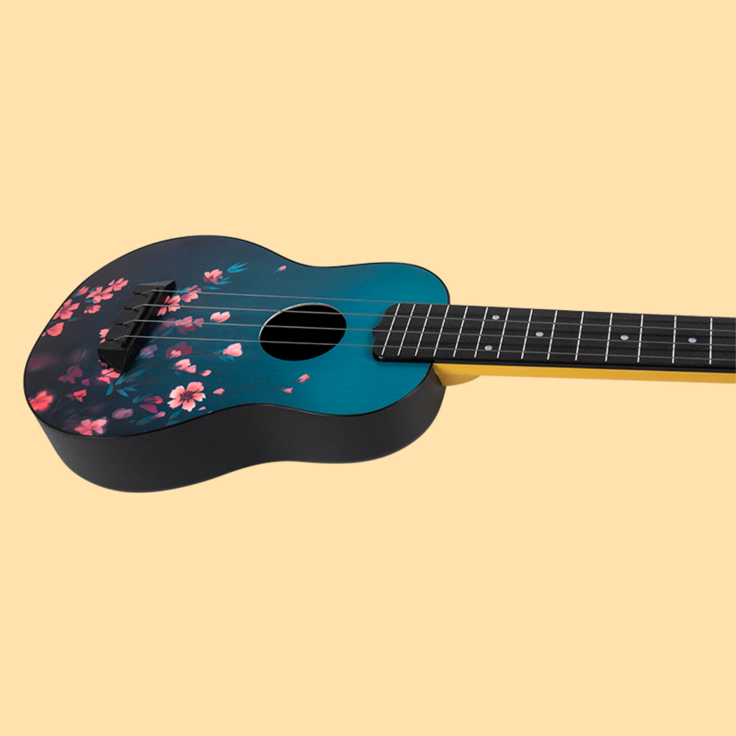 Flight TUSL-32 Sakura ABS Cherry Blossom Travel Concert Soprano Ukulele with Gig Bag