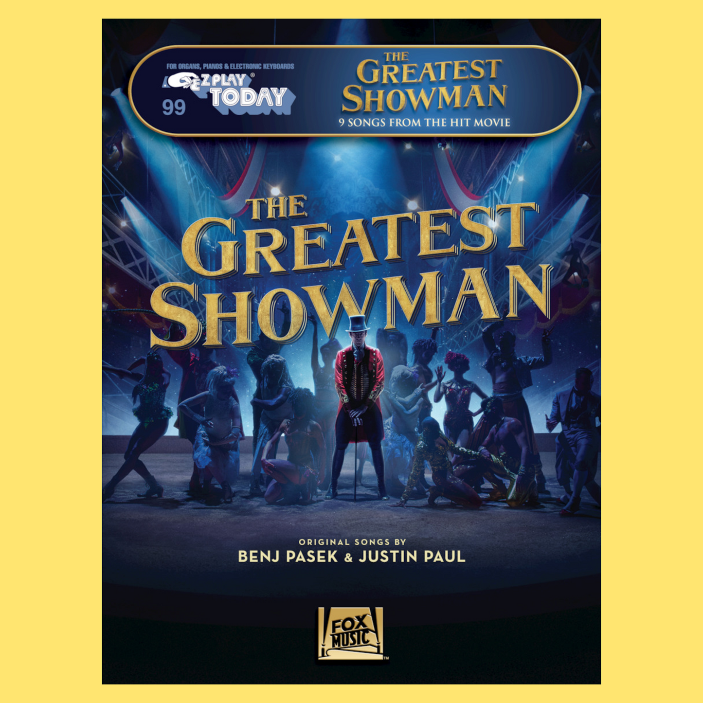 The Greatest Showman - Ez Play Piano Volume 99 Songbook