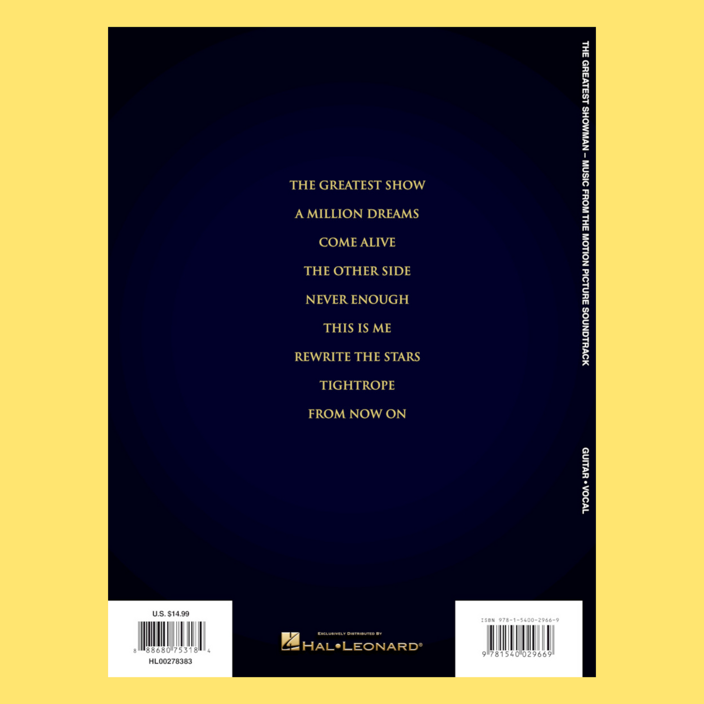 The Greatest Showman - Strum & Sing Songbook