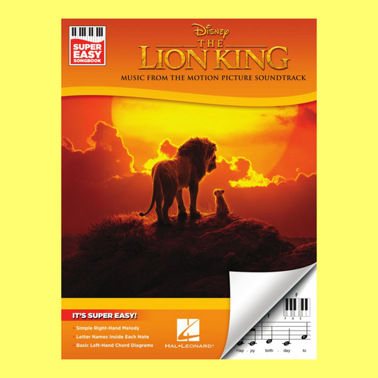 The Lion King - Super Easy Piano Songbook