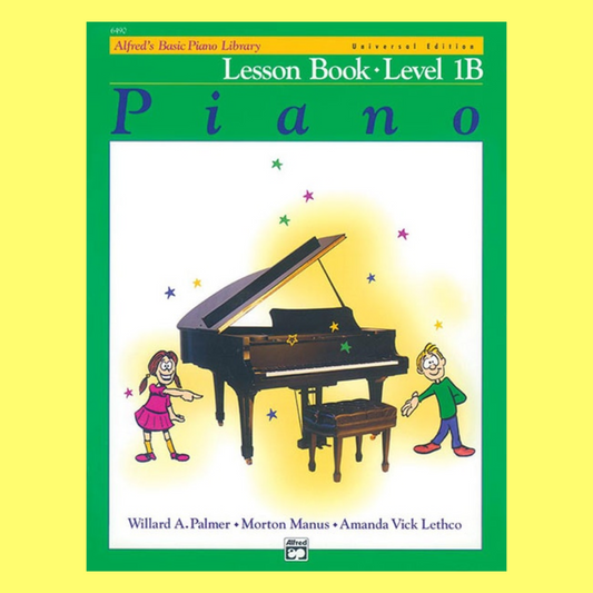 Alfred's Basic Piano Library - Lesson Book Level 1B with Cd (Universal Edition)