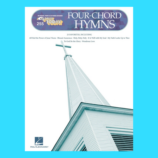 Four Chord Hymns - EZ Play Piano Volume 255 Songbook
