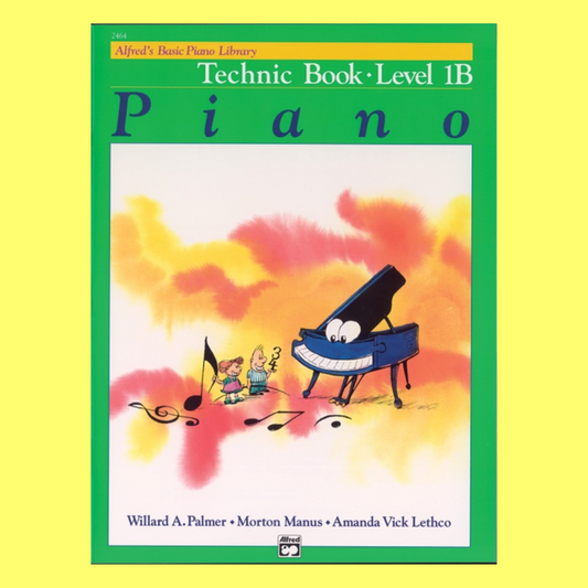 Alfred's Basic Piano Library - Technic Book Level 1B