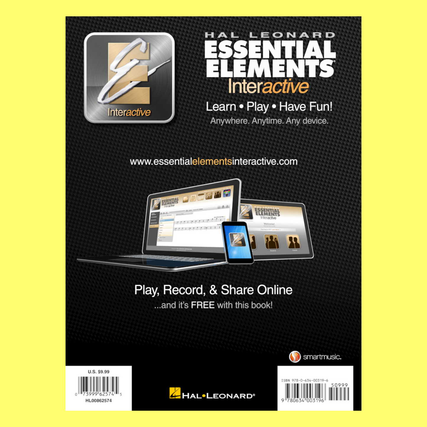 Essential Elements For Band - Baritone Saxophone Book 1 (Book & EEi)