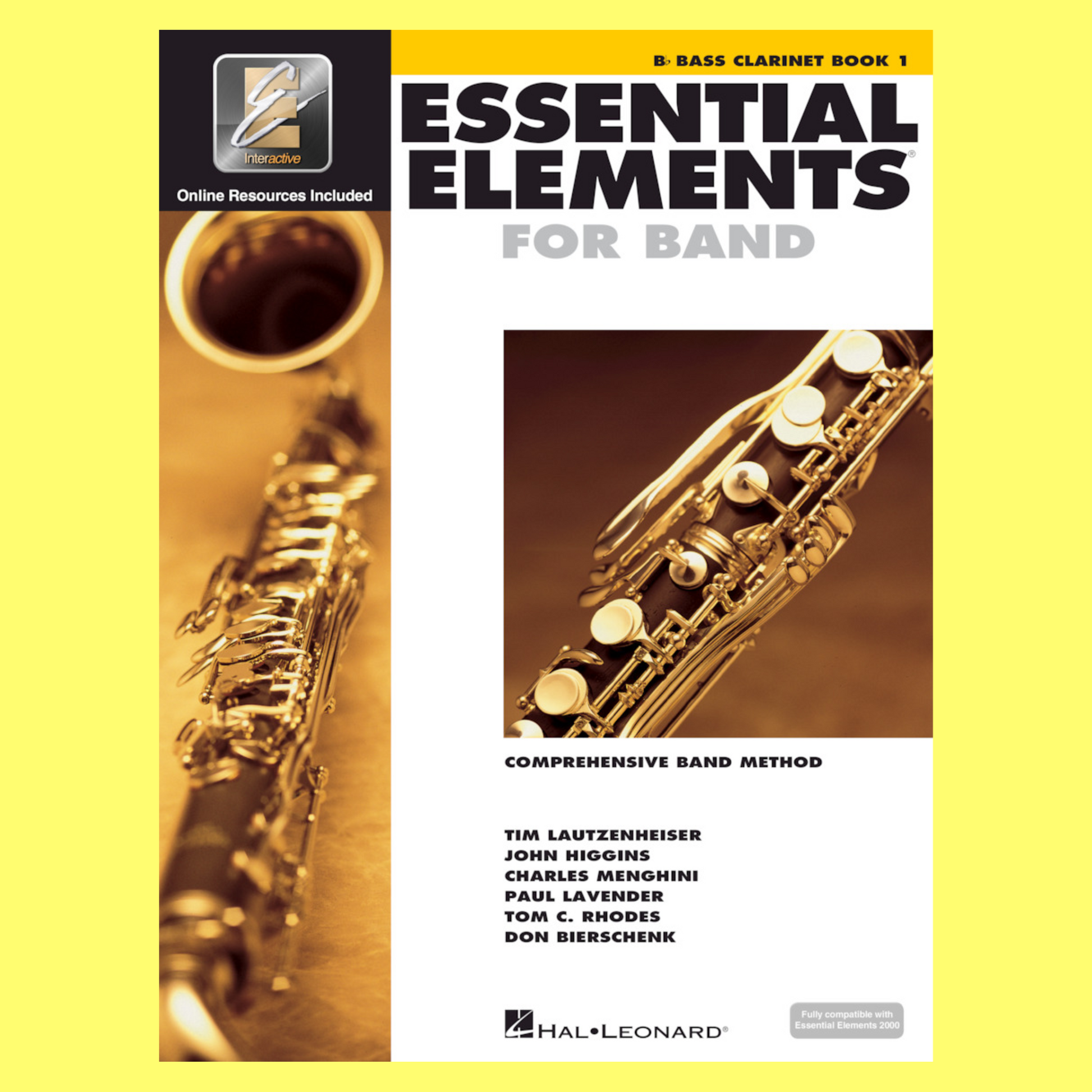 Essential Elements For Band - Bass Clarinet Book 1 (Book & EEi)