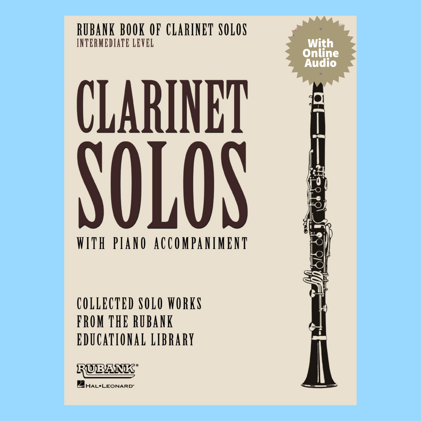 Rubank Book Of Clarinet Solos - Intermediate Book/Olm
