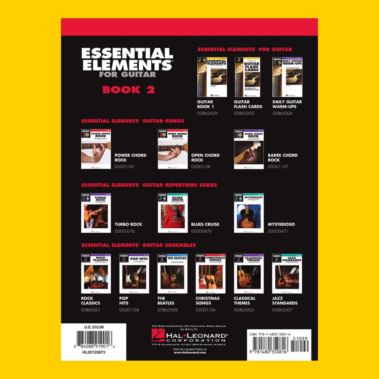 Essential Elements For Guitar - Method Book 2