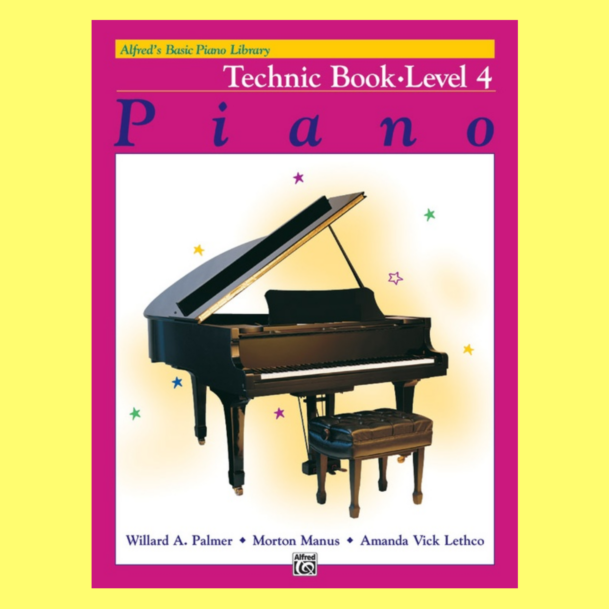 Alfred's Basic Piano Library - Technic Book Level 4