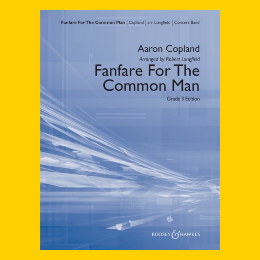 Aaron Copland - Fanfare For The Common Man Score/Parts Book