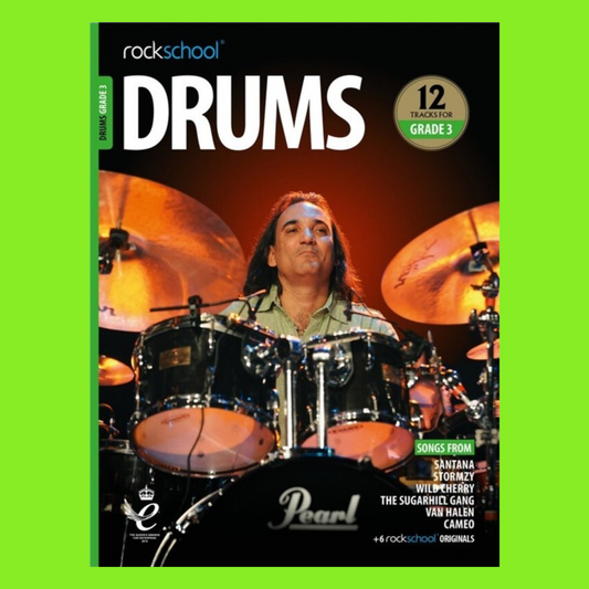 Rockschool Drums - Grade 3 Book/Ola (2018-2024)