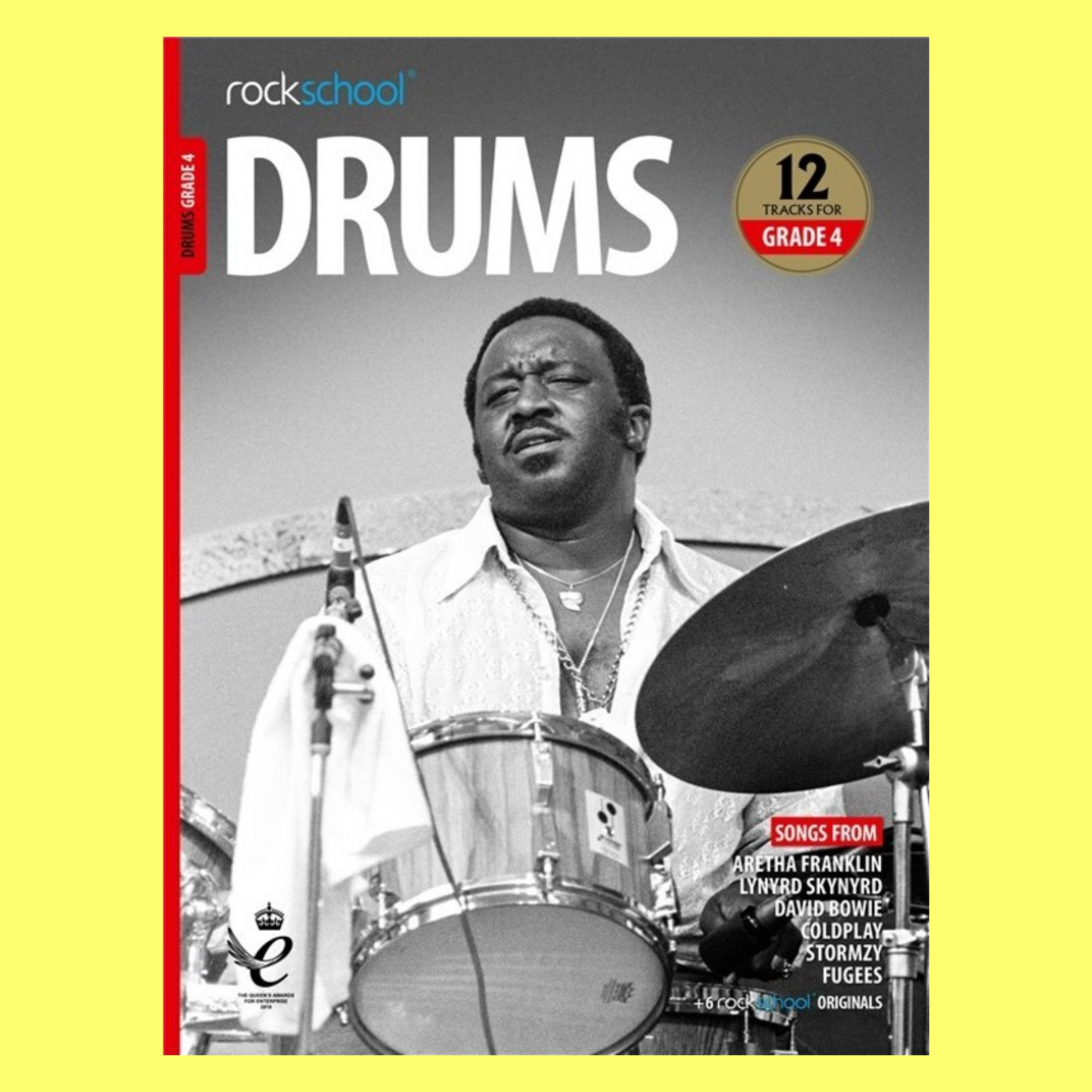 Rockschool Drums - Grade 4 Book/Ola (2018-2024)