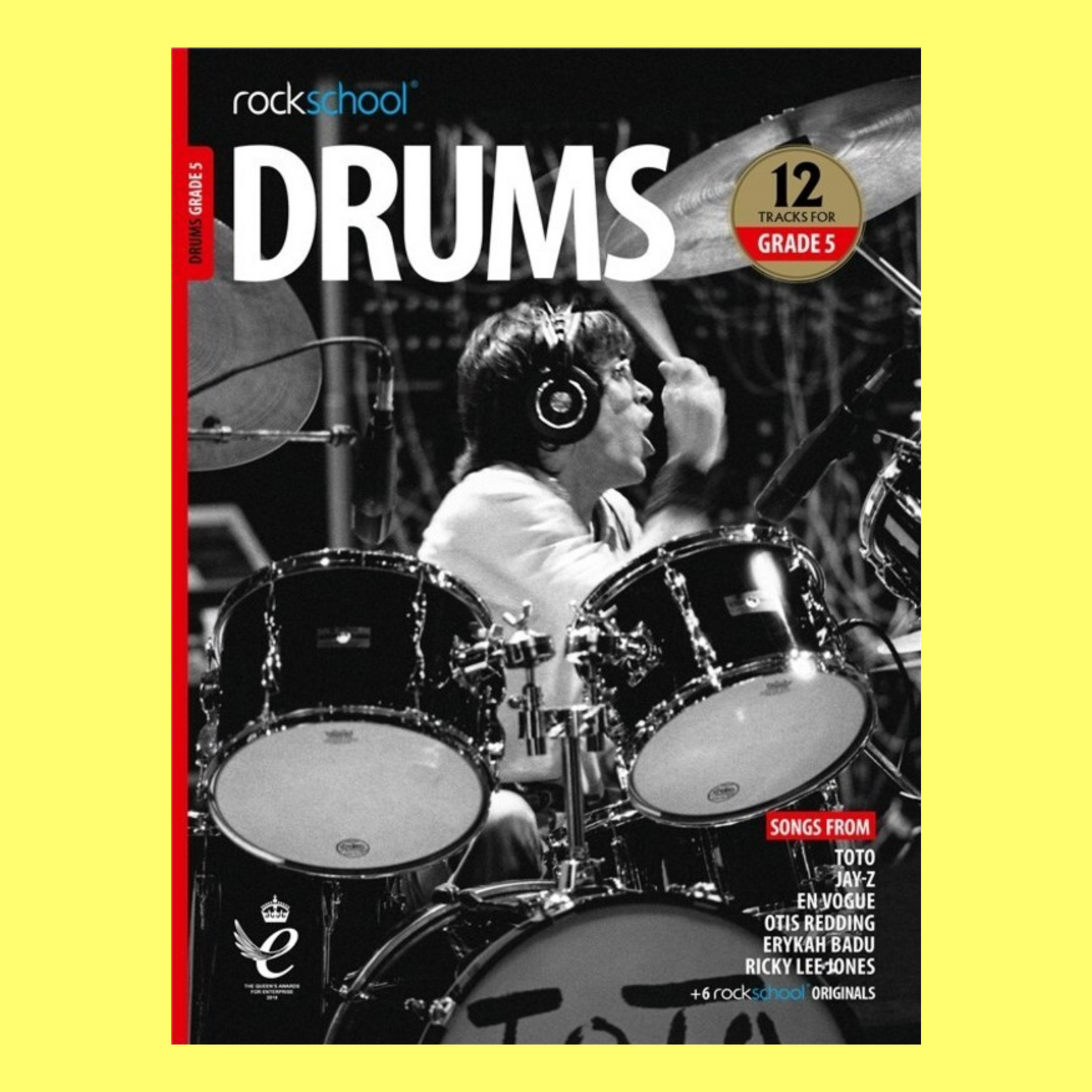 Rockschool Drums - Grade 5 Book/Ola (2018-2024)