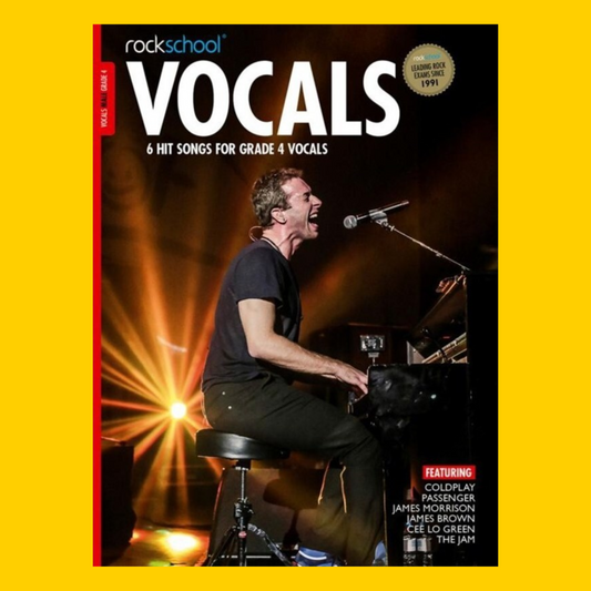Rockschool Vocals - Grade 4 Male Vocals Book/Ola (2014-2020)