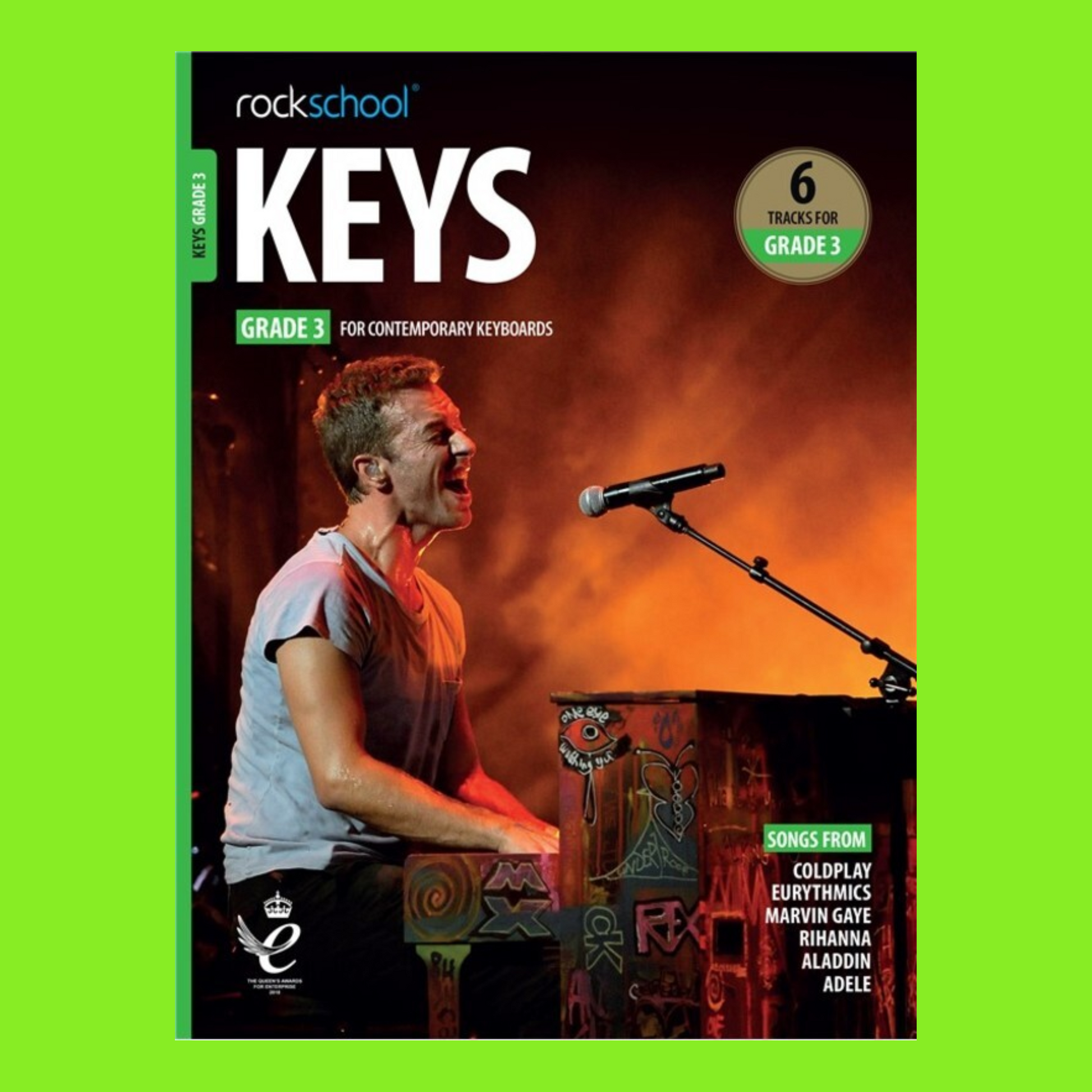 Rockschool - Keyboard Grade 3 Book/Ola (2019+)