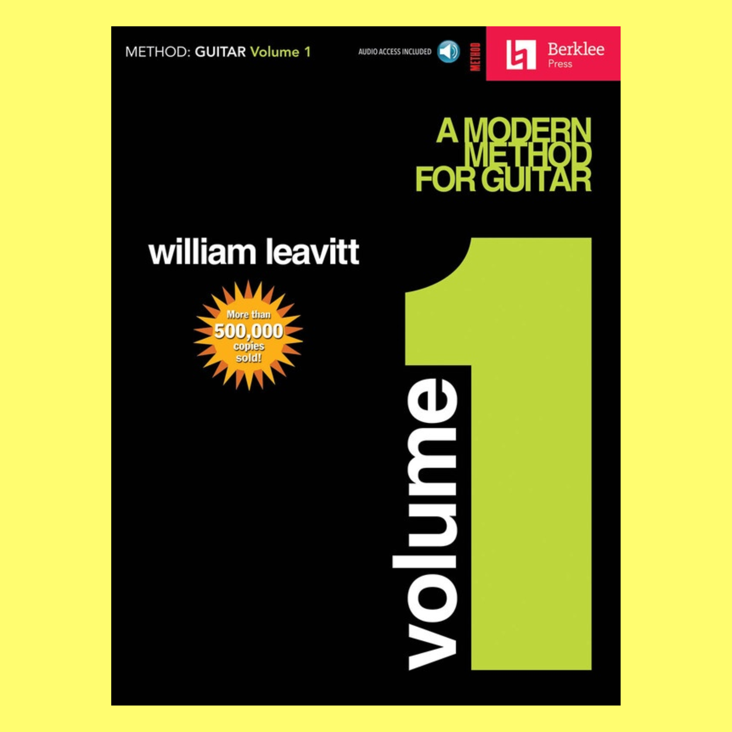 A Modern Method For Guitar Volume 1 Book Ola Music2u