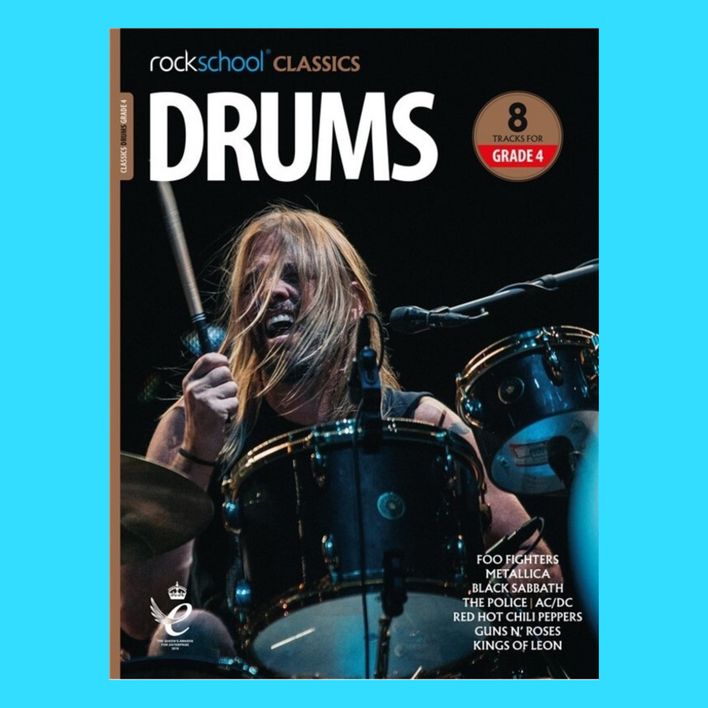 Rockschool Classics Drums - Grade 4 Book/Ola