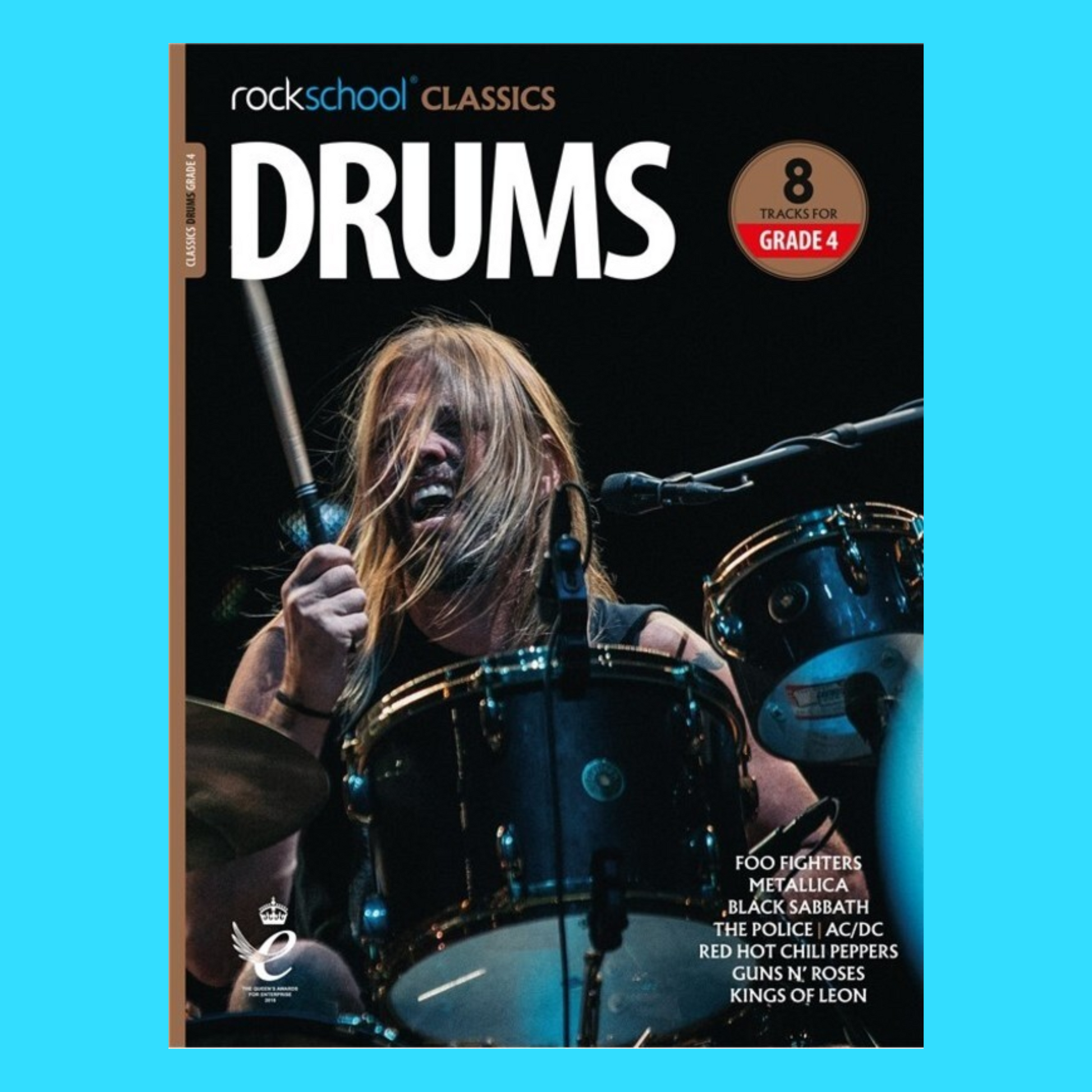 Rockschool Classics Drums - Grade 4 Book/Ola