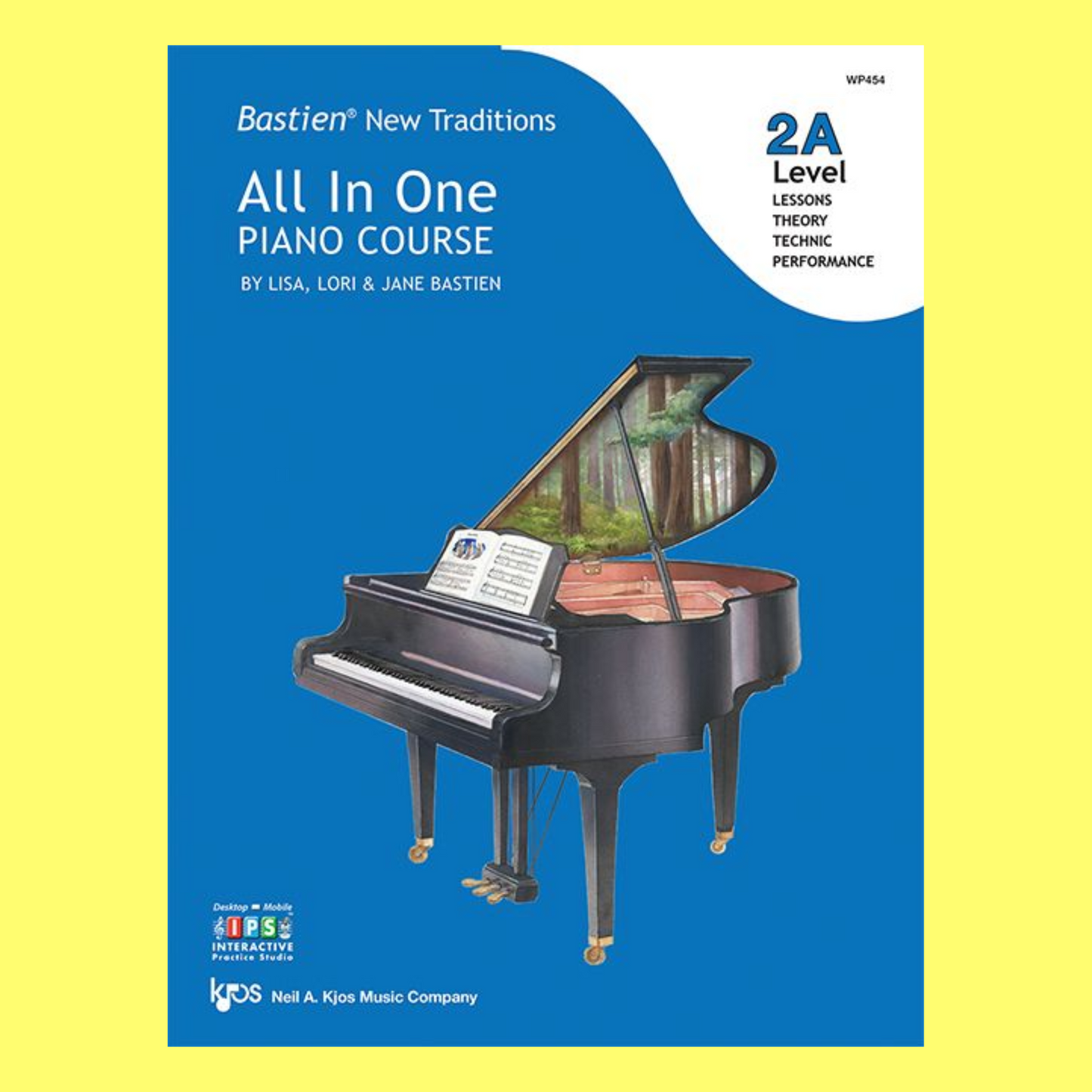 Bastien: New Traditions - All In One Piano Course Level 2A Book