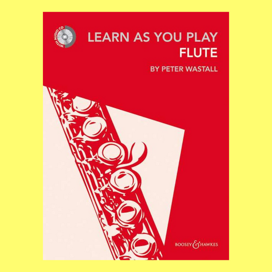 Boosey & Hawkes - Learn As You Play Flute Book/Cd (Revised Edition)