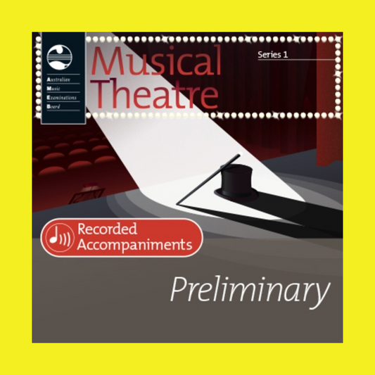 AMEB Musical Theatre Series 1 - Preliminary Recorded Accompaniments Cd