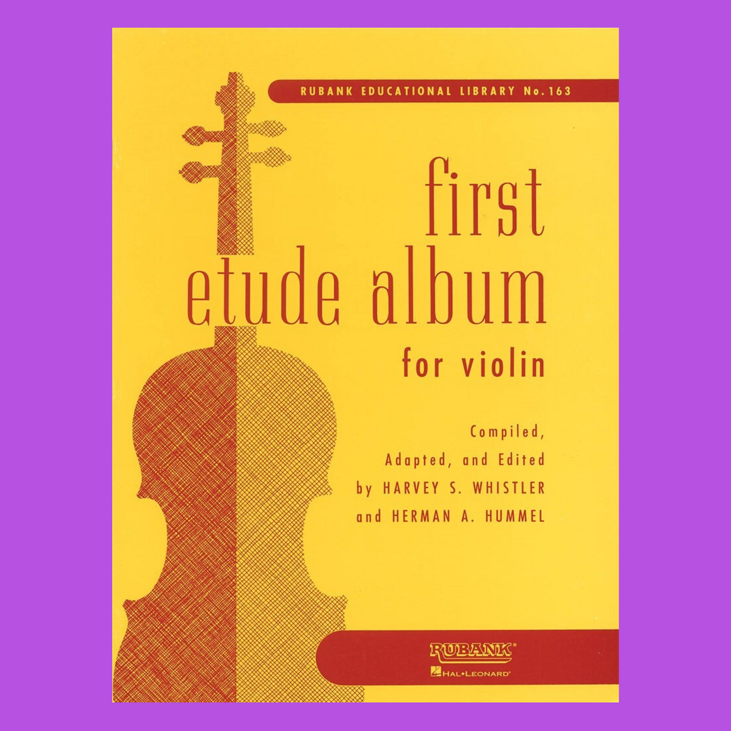 Rubank's First Etude Album For Violin Book