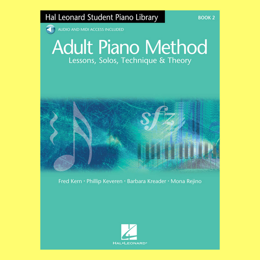 Hal Leonard Adult Piano Method - Book 2 (Book/Ola)