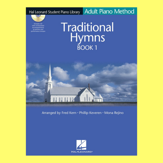 Hal Leonard Adult Piano Library - Adult Piano Traditional Hymns 1 Book/Cd