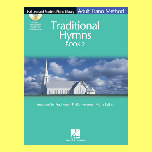 Hal Leonard Adult Piano Library - Adult Piano Traditional Hymns 2 Book/Cd