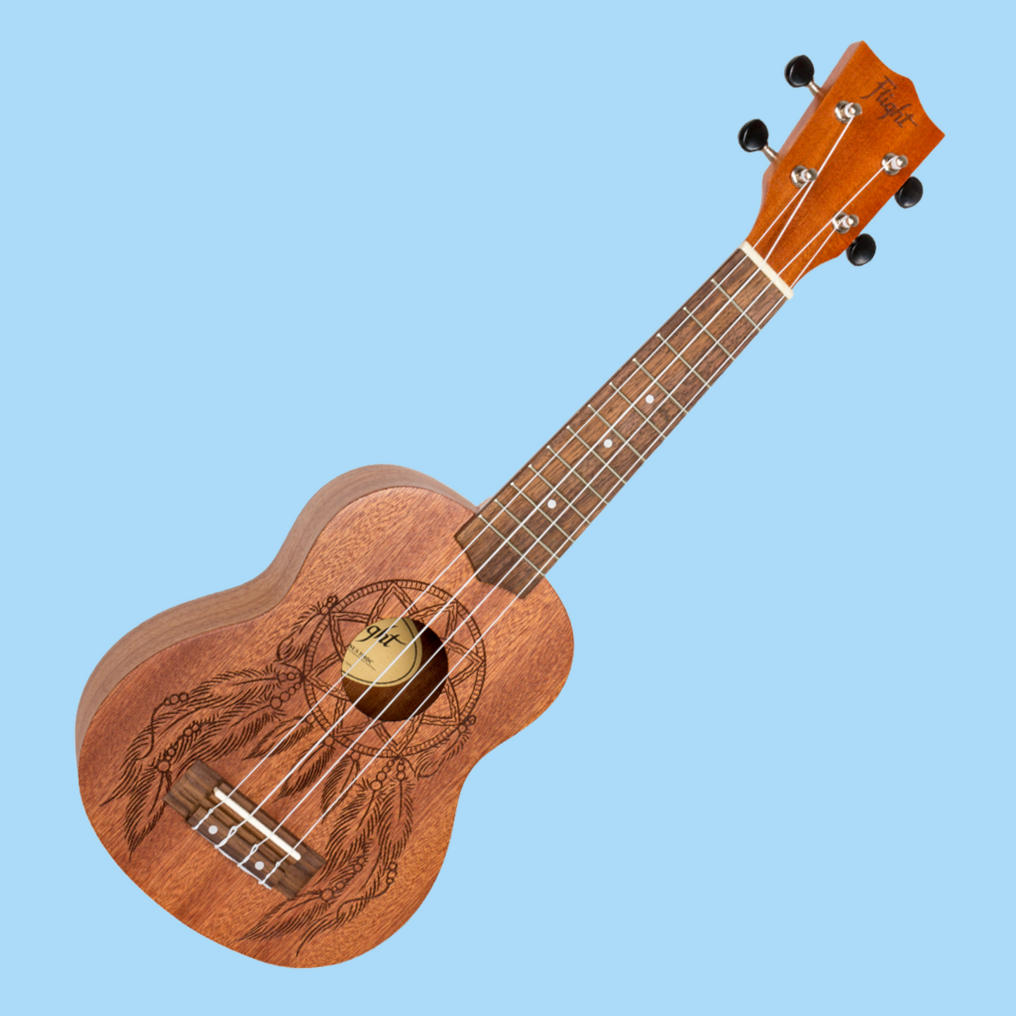 Flight - Dreamcatcher Soprano Ukulele With Gig Bag - 10 Ukuleles (Student Ukulele Pack )