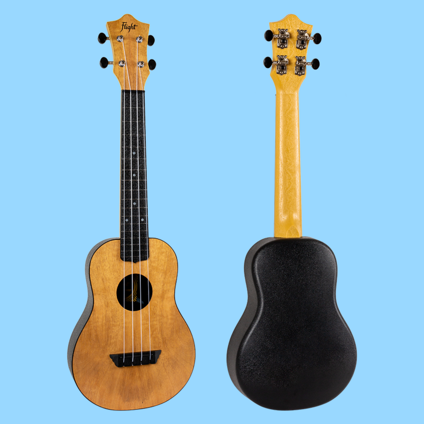 Flight - TUC-55 Mango Travel Concert Ukulele with Gig Bag