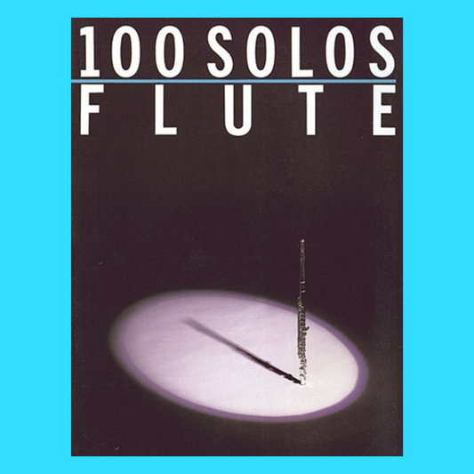 100 Solos For Flute Songbook
