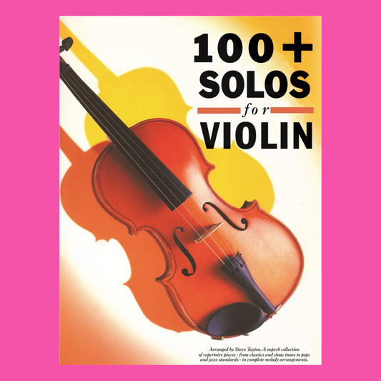 100+ Solos For Violin Songbook