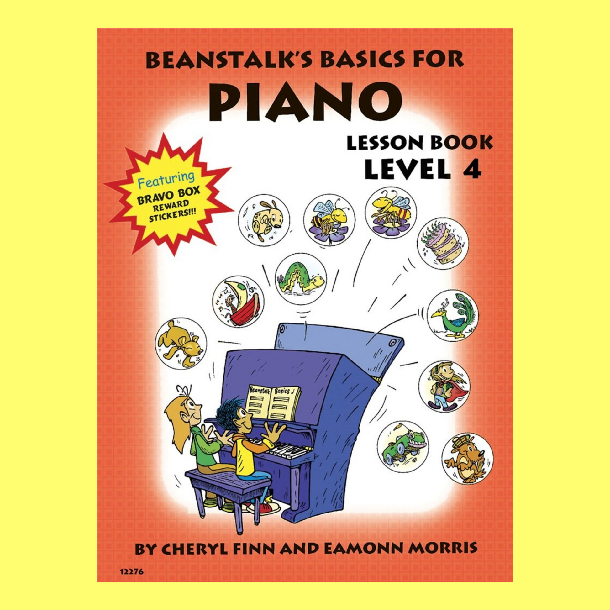 Beanstalks Basics For Piano - Lesson Level 4 Book