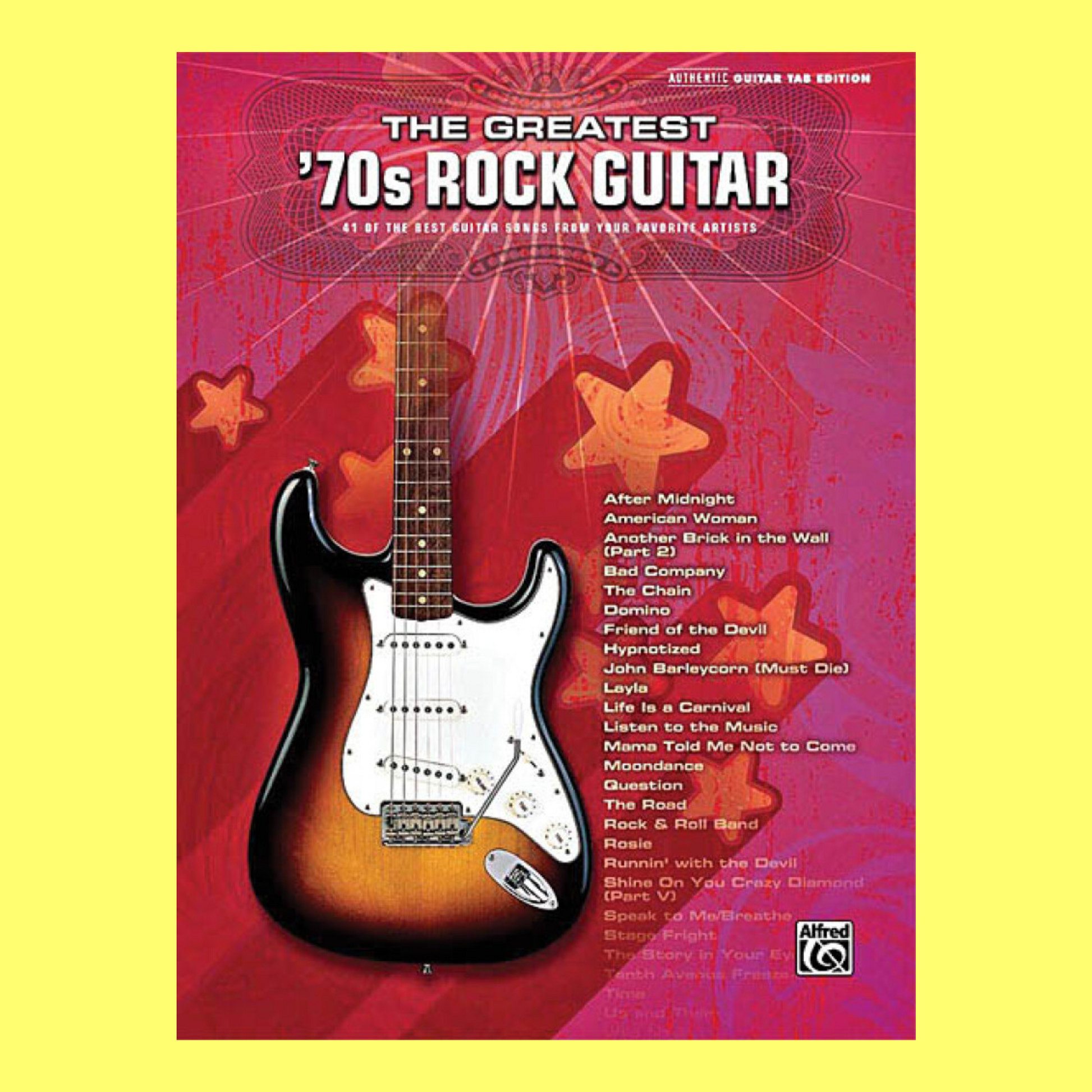 Greatest 70's Rock Guitar Tab Book (40 Songs) – Music2u.com.au Greatest 70's Rock Guitar Tab Book (40 Songs) – Music2u.com.au