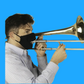 Wind Instrument Face Mask (Medium Size)