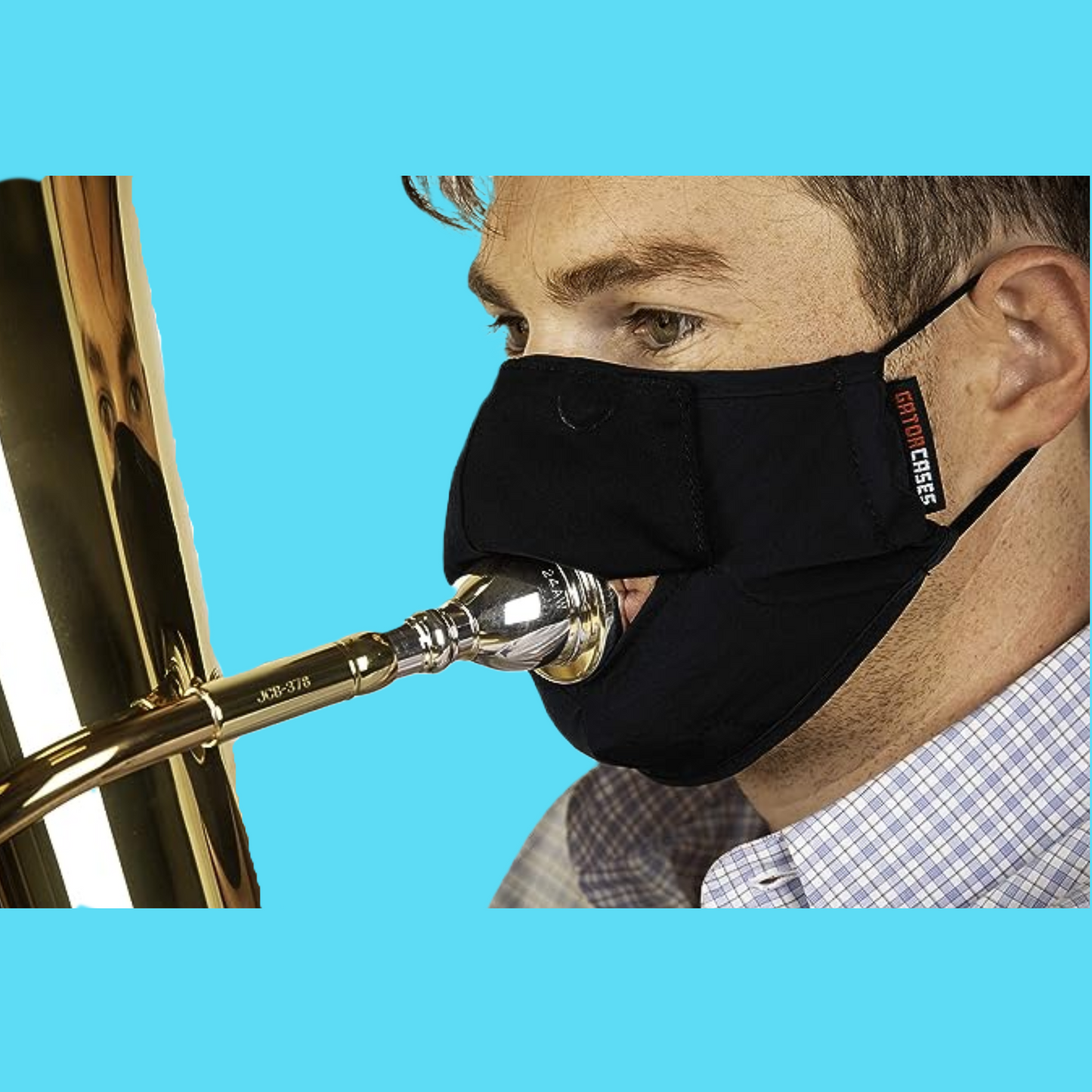 Wind Instrument Face Mask (Large Size)