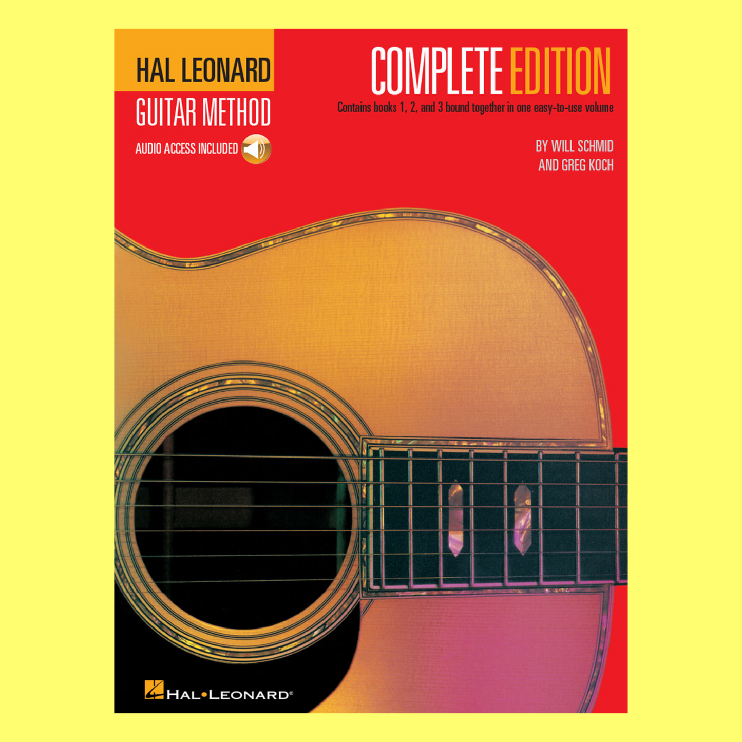 Hal Leonard Guitar Method - Complete Edition (Books 1-3 Combined/Ola)