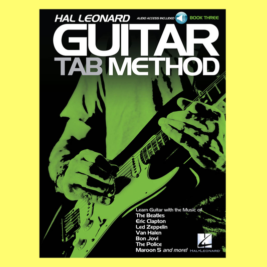 Hal Leonard Guitar Tab Method - Book 3 (Book/Audio)