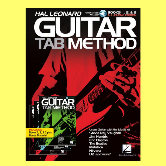 Hal Leonard Guitar Tab Method - Books 1, 2 & 3 Completed Edition (Books/Ola)